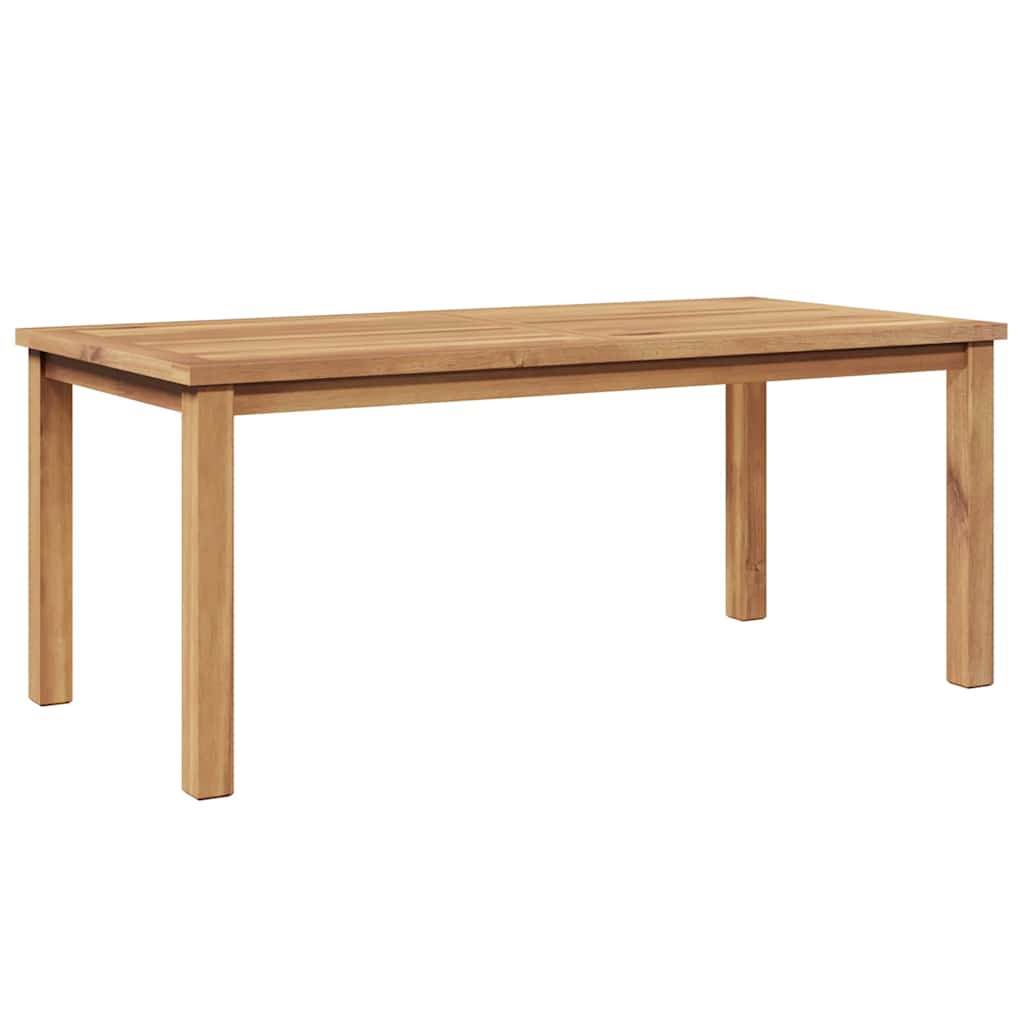 Mesa De Café Marrón Madera De Teca Maciza