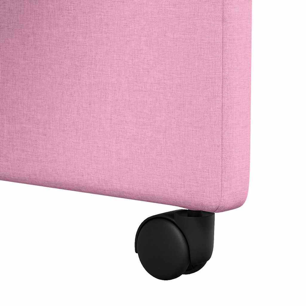 Sillas De Comedor Con Ruedas 2 Uds. Tela 57 X 66 X 94 Cm