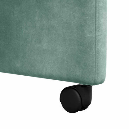Sillas De Comedor Con Ruedas 2 Uds. Terciopelo