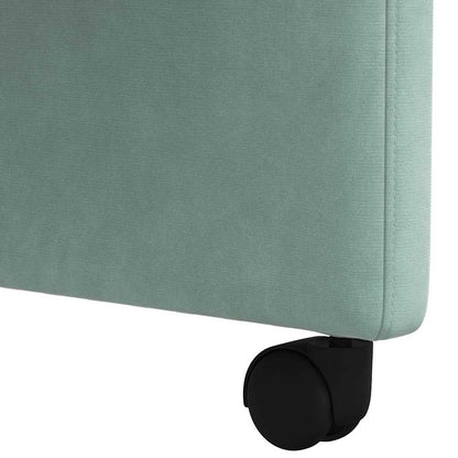 Sillas De Comedor Con Ruedas 2 Uds. Terciopelo