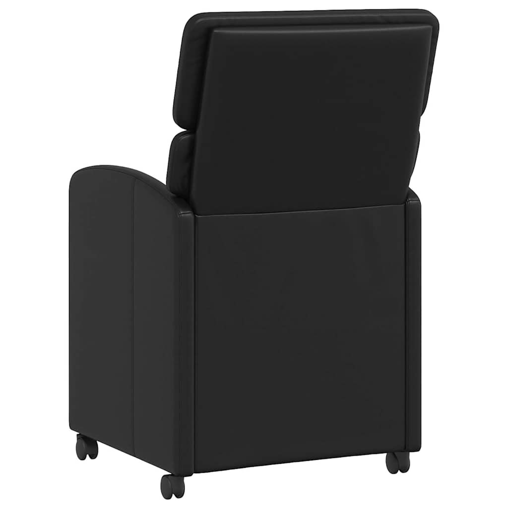 Sillas De Comedor Con Ruedas 2 Uds. Cuero Sintético