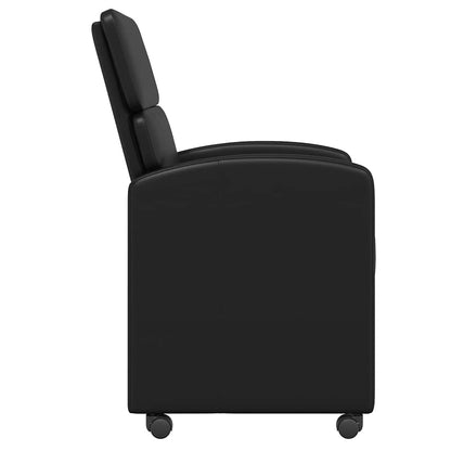 Sillas De Comedor Con Ruedas 2 Uds. Cuero Sintético