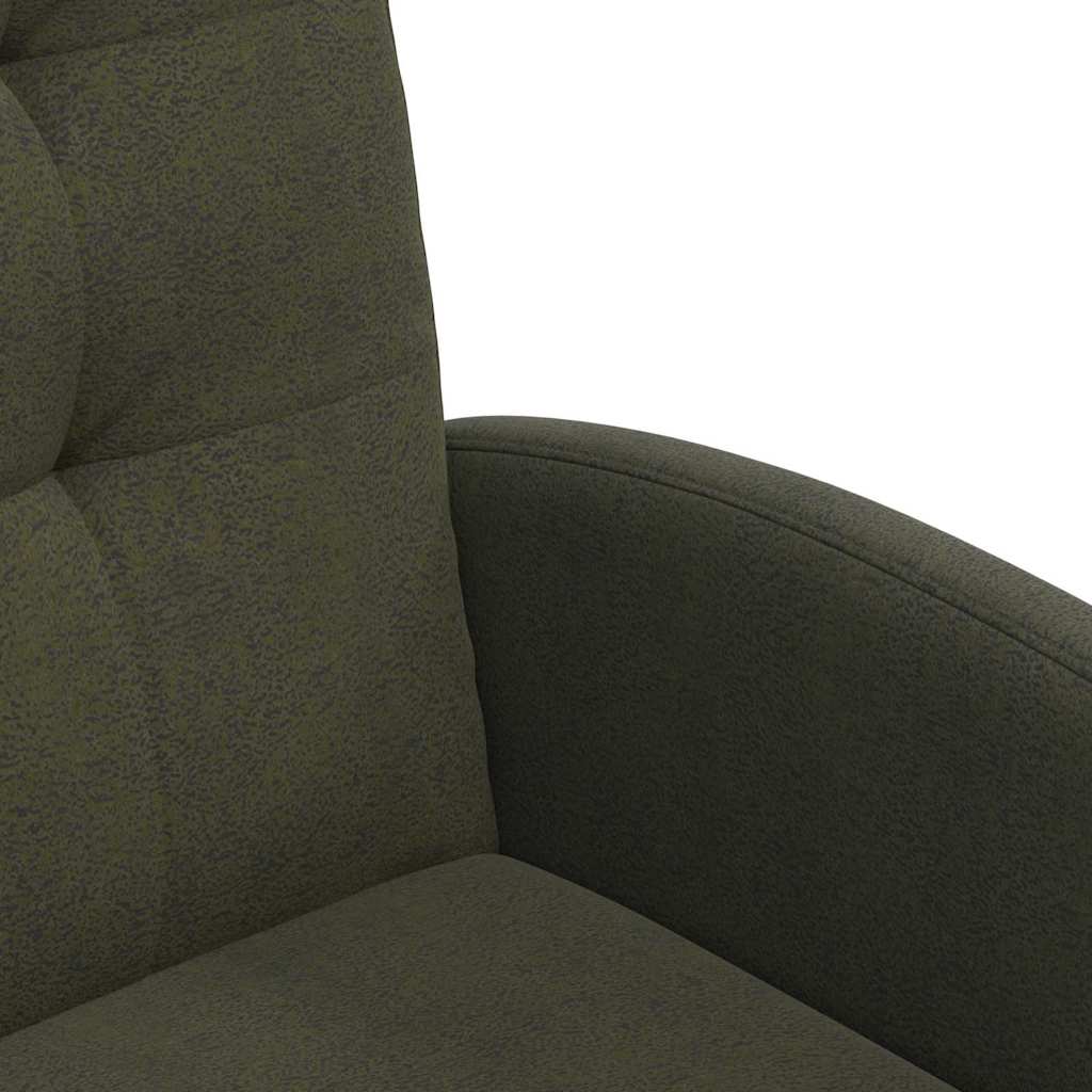Sillas De Comedor Con Ruedas 2 Uds. Cuero De Ante Sintético