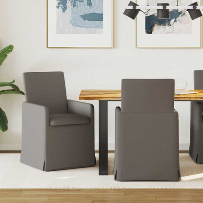 Sillas De Comedor 2 Uds. Lino 57 X 68 X 94 Cm