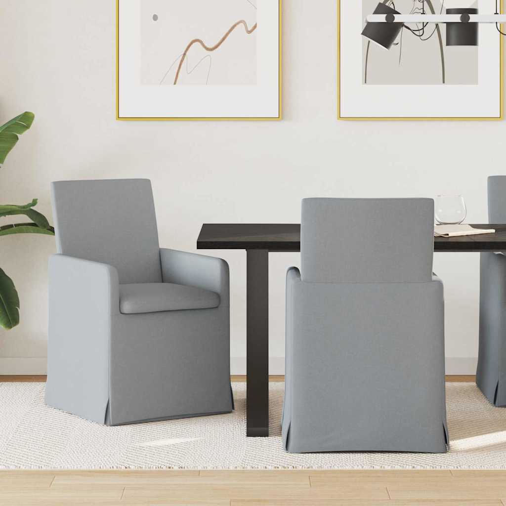 Sillas De Comedor 2 Uds. Tela 57 X 68 X 94 Cm