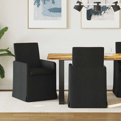 Sillas De Comedor 2 Uds. Tela 57 X 68 X 94 Cm