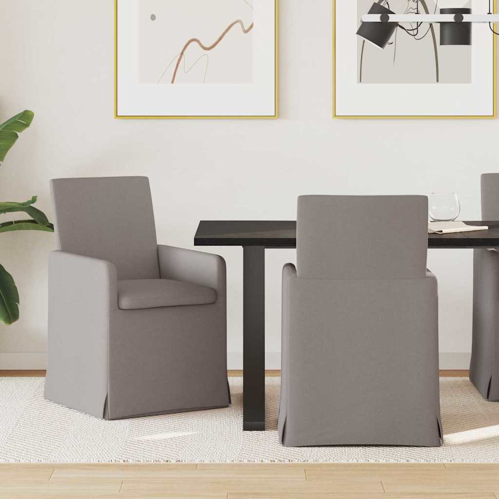Sillas De Comedor 2 Uds. Tela 57 X 68 X 94 Cm