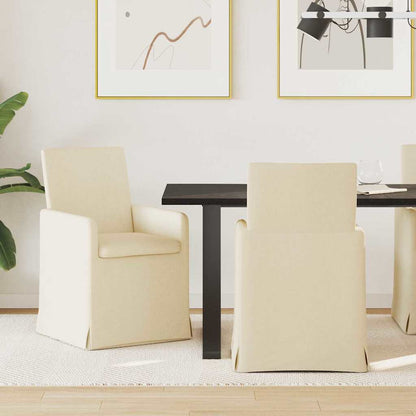 Sillas De Comedor 2 Uds. Tela 57 X 68 X 94 Cm
