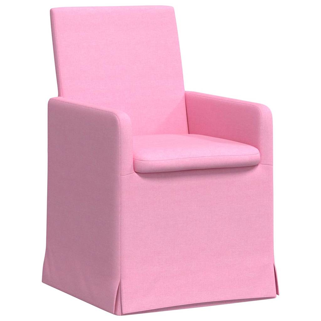 Sillas De Comedor 2 Uds. Tela 57 X 68 X 94 Cm