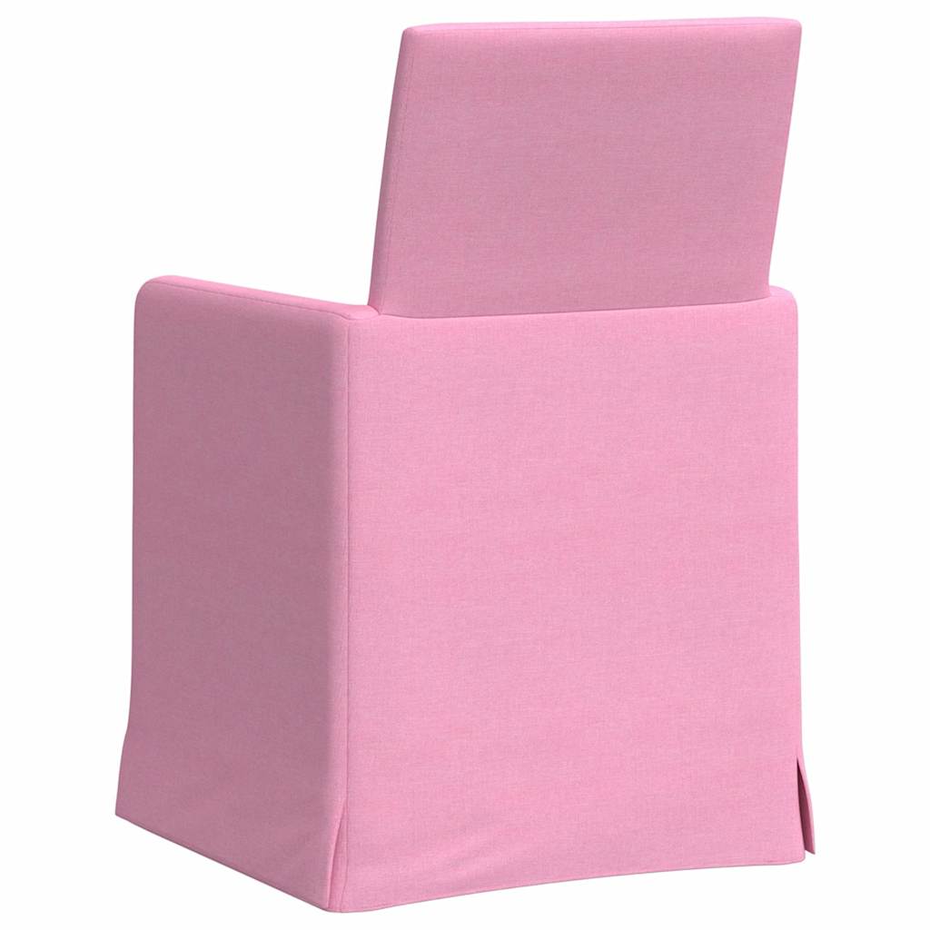 Sillas De Comedor 2 Uds. Tela 57 X 68 X 94 Cm
