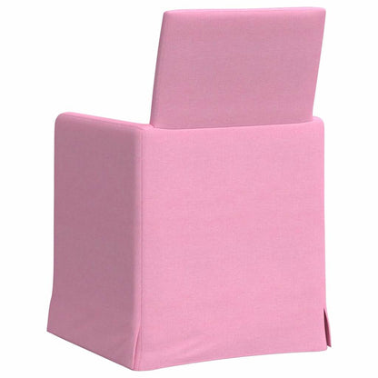 Sillas De Comedor 2 Uds. Tela 57 X 68 X 94 Cm