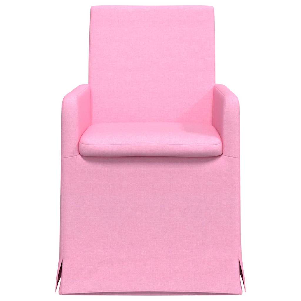 Sillas De Comedor 2 Uds. Tela 57 X 68 X 94 Cm