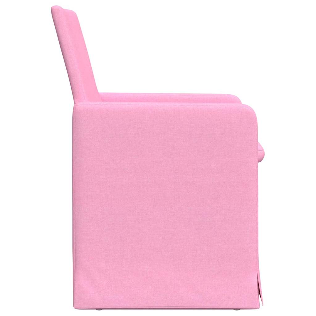 Sillas De Comedor 2 Uds. Tela 57 X 68 X 94 Cm