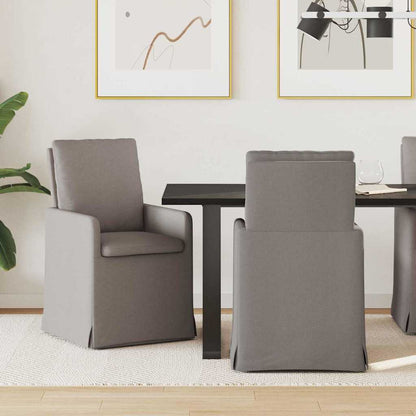 Sillas De Comedor 2 Uds. Tela 57 X 67 X 98 Cm