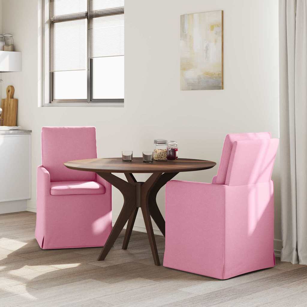 Sillas De Comedor 2 Uds. Tela 57 X 67 X 98 Cm