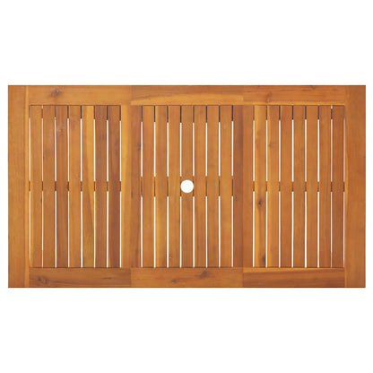 Conjunto De Comedor De Jardín 7 Pcs