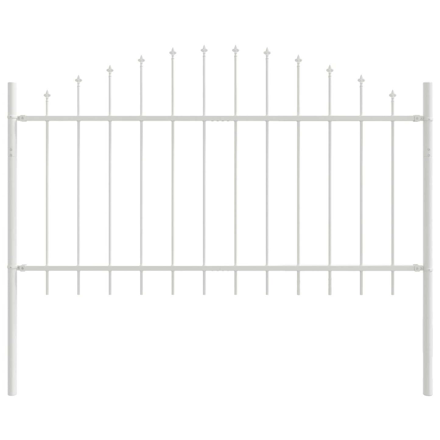 Valla De Jardín 7 Pcs 170 X 140 Cm