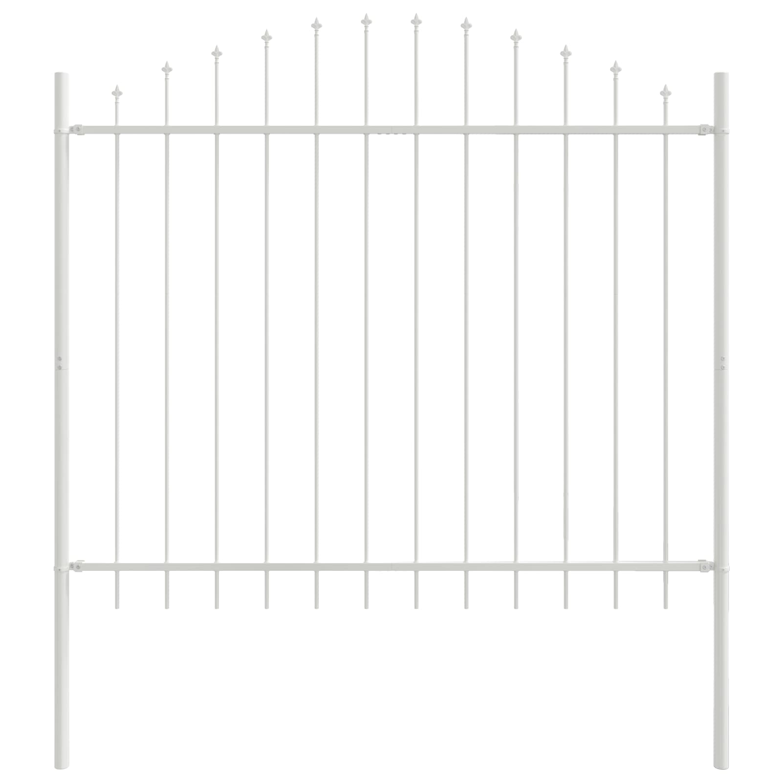 Valla De Jardín 7 Pcs 170 X 165 Cm
