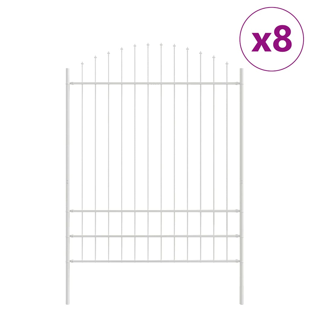 Valla De Jardín 8 Pcs 170 X 225 Cm