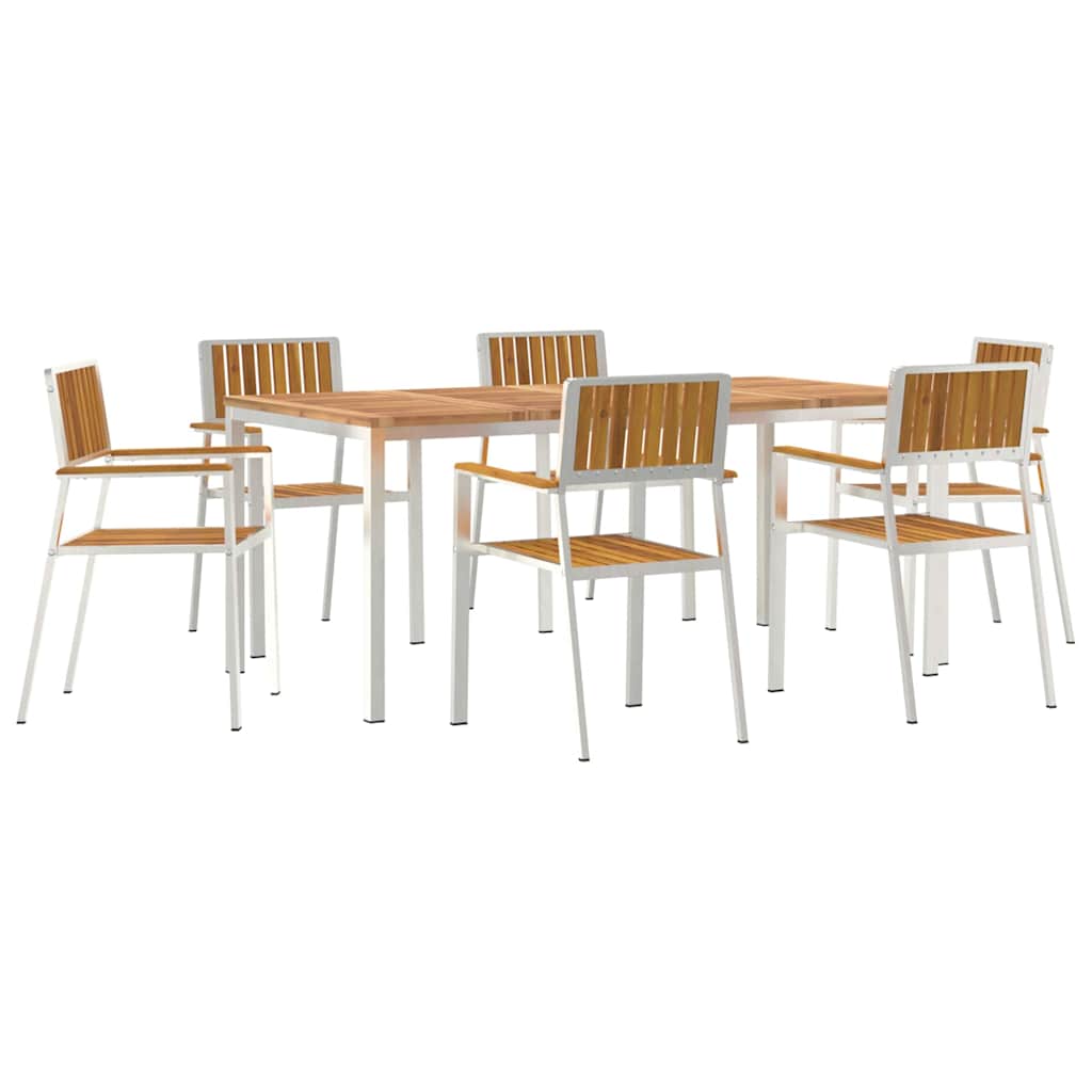 Juego De Comedor Para Exteriores 7 Pcs