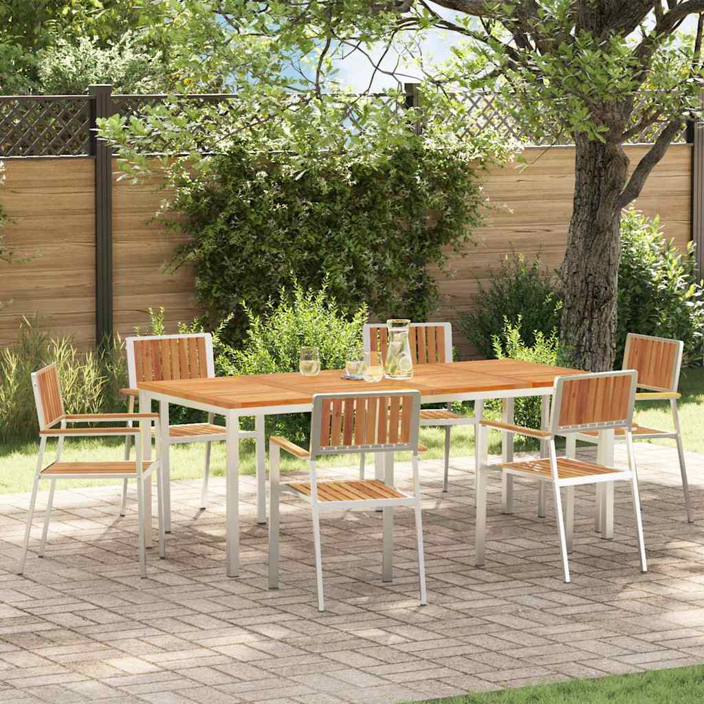 Juego De Comedor Para Exteriores 7 Pcs