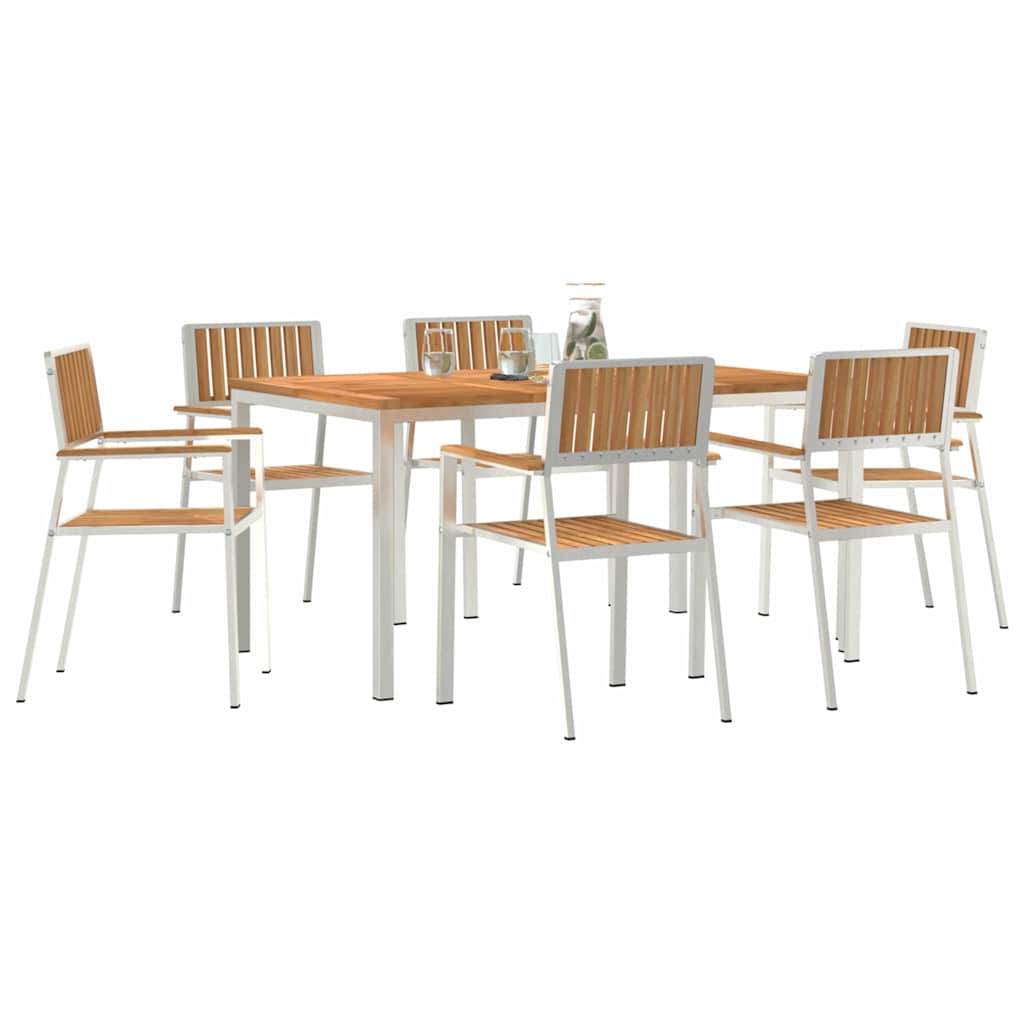 Juego De Comedor Para Exteriores 7 Pcs