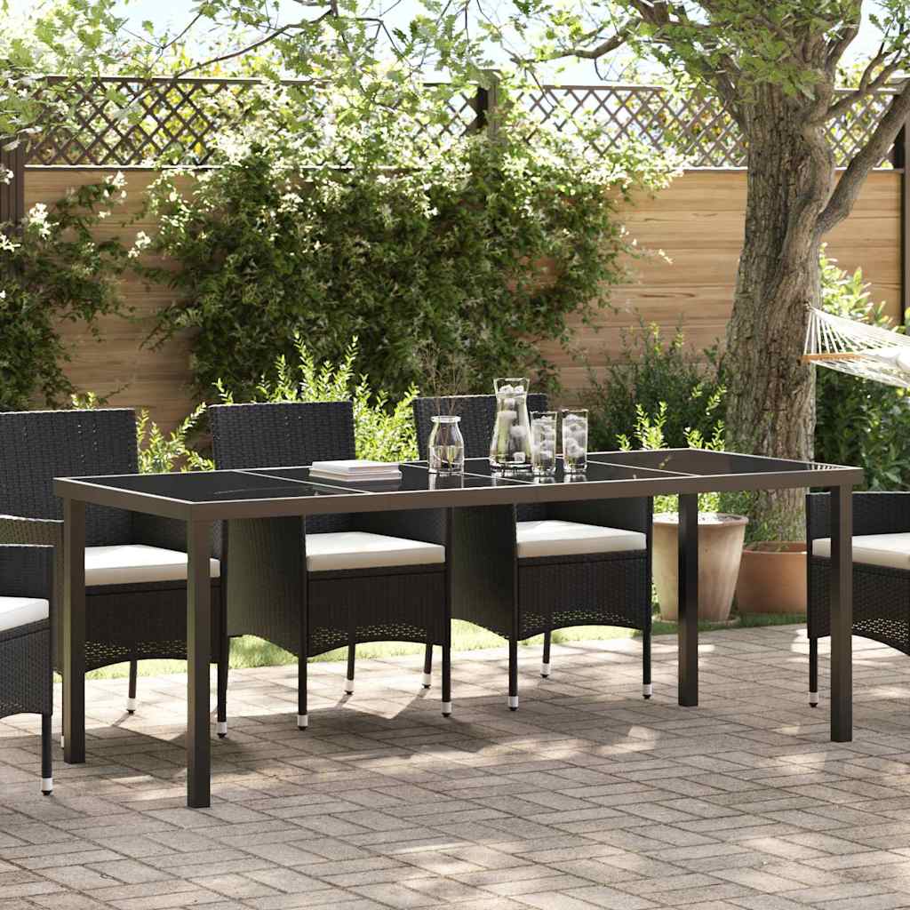 Mesa De Jardín Negro Metal