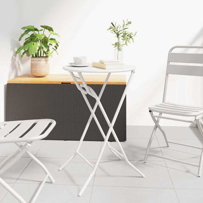 Mesa De Jardín 50 X 50 X 72 Cm Metal