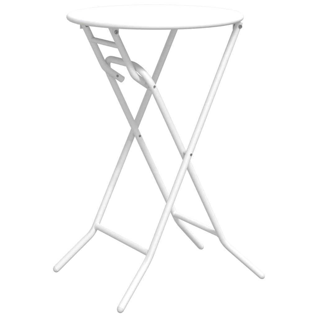 Mesa De Jardín 50 X 50 X 72 Cm Metal