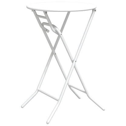 Mesa De Jardín 50 X 50 X 72 Cm Metal