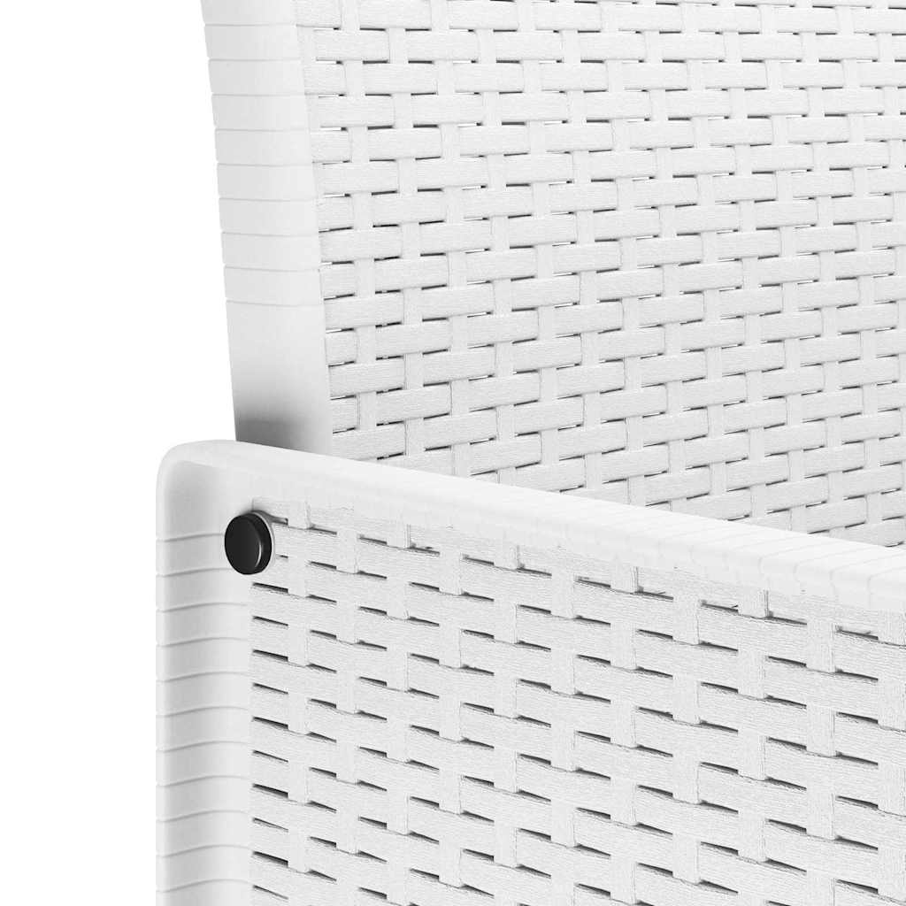 Silla De Jardín Con Cojín 2 Pcs 53 X 49 X 85 Cm Polipropileno