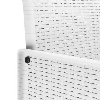 Silla De Jardín Con Cojín 2 Pcs 53 X 49 X 85 Cm Polipropileno