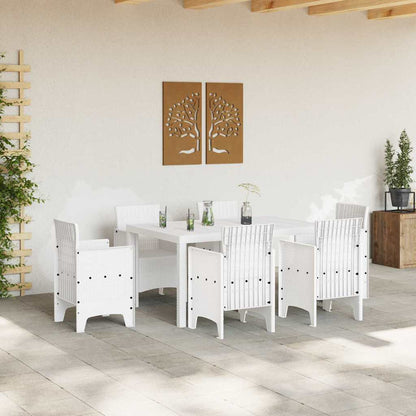Mesa De Jardín 150 X 100 X 73 Cm Ratán Sintético