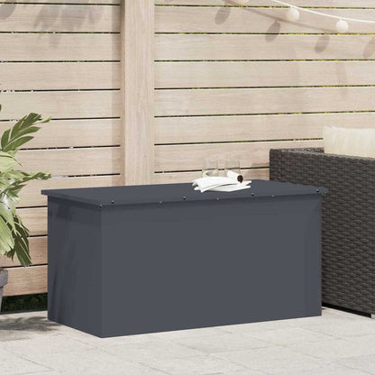 Caja De Almacenamiento Exterior Plateado