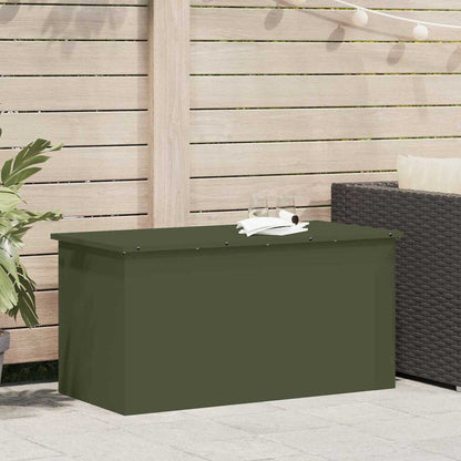 Caja De Almacenamiento Exterior Plateado