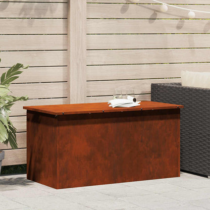 Caja De Almacenamiento Exterior Plateado