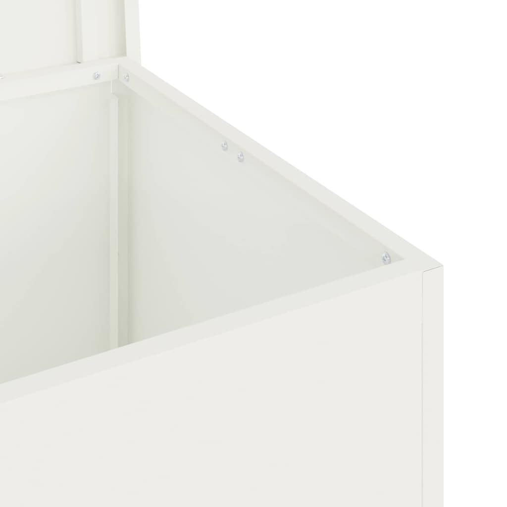 Caja De Almacenamiento Exterior 80 X 50,5 X 50 Cm Acero