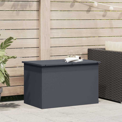 Caja De Almacenamiento Exterior Plateado