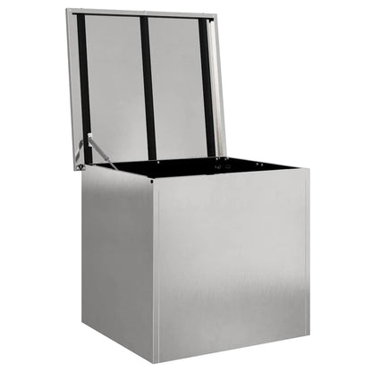 Caja De Almacenamiento Exterior Plateado
