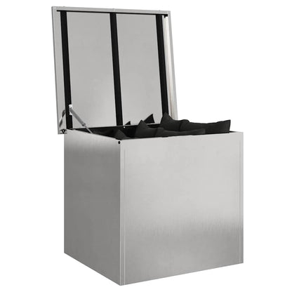 Caja De Almacenamiento Exterior Plateado