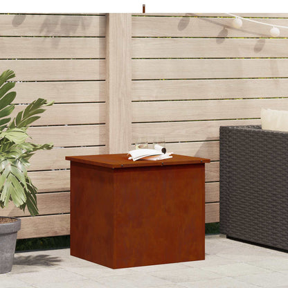 Caja De Almacenamiento Exterior Plateado