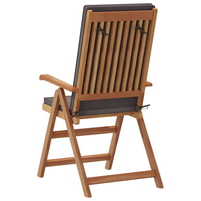 Silla De Jardín 4 Pcs Marrón Y 57 X 71.5 X 104 Cm