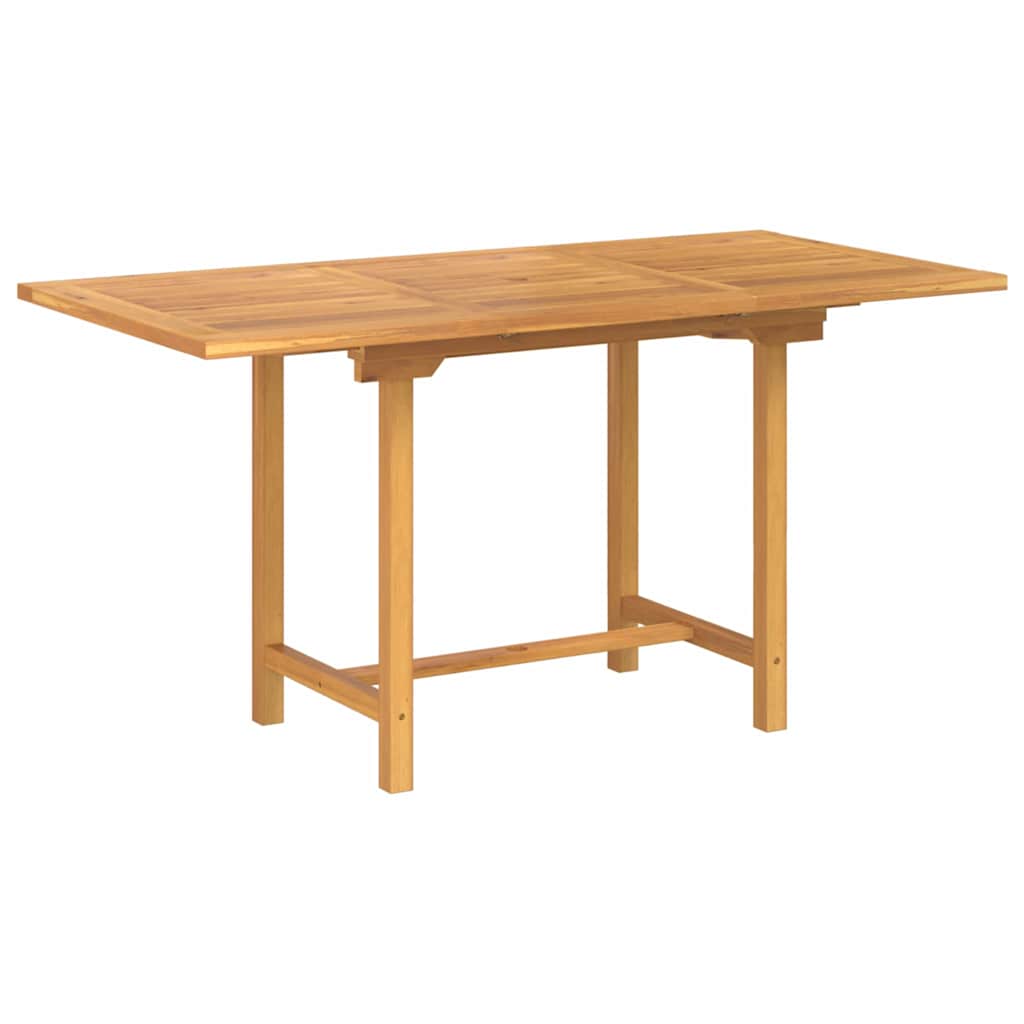 Conjunto De Comedor De Jardín 7 Pcs Marrón