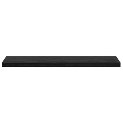 Tablero De Estantería 4 Pcs Negro