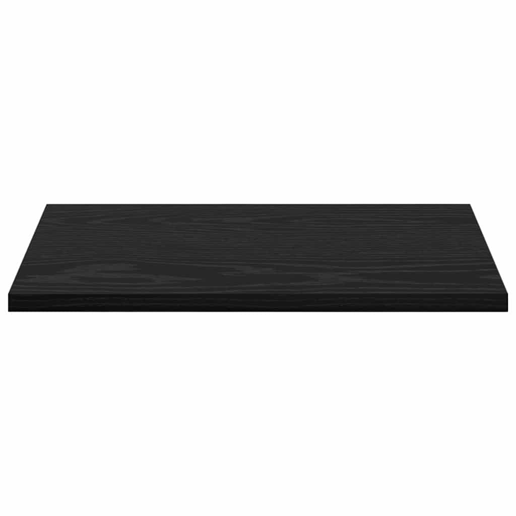 Tablero De Estantería 4 Pcs Negro