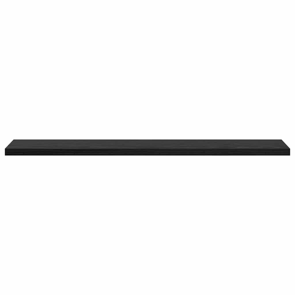 Tablero De Estantería 4 Pcs Negro
