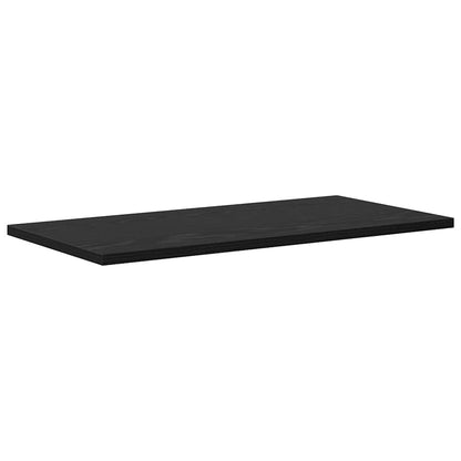 Tablero De Estantería 4 Pcs Negro