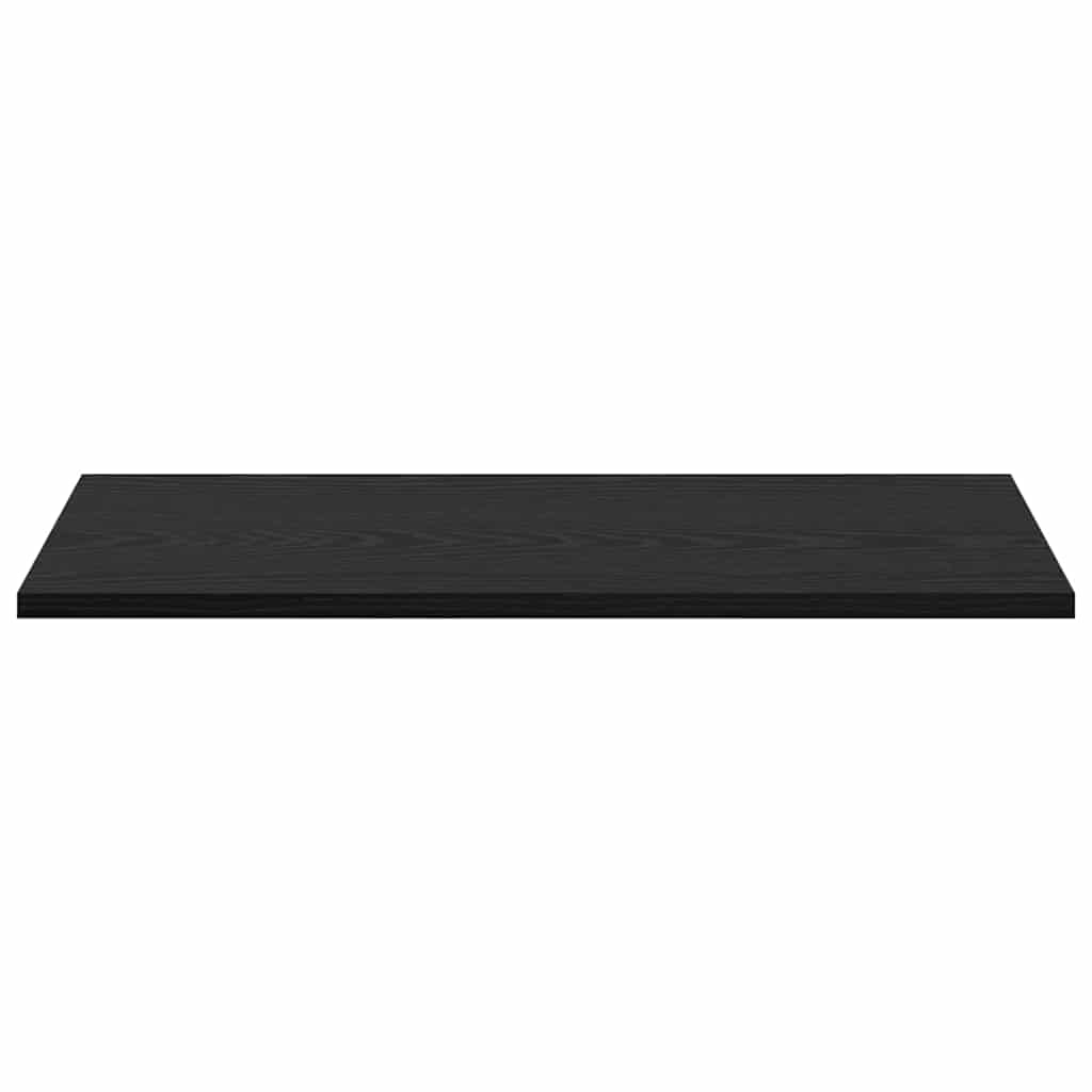 Tablero De Estantería 4 Pcs Negro