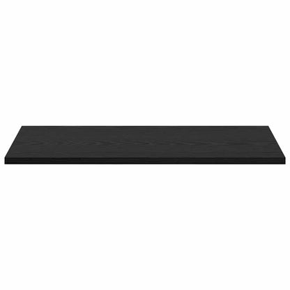Tablero De Estantería 4 Pcs Negro
