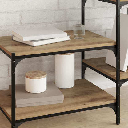 Tablero De Estantería 4 Pcs Marrón